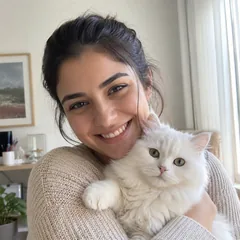 Pamuk'la mutlu kedi sahibi