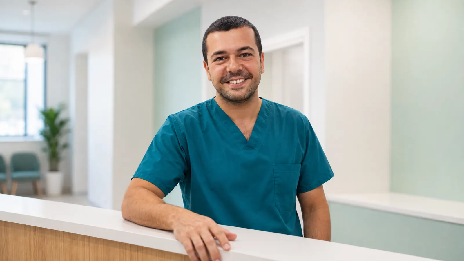 Veternity Veteriner Kliniği modern resepsiyon
